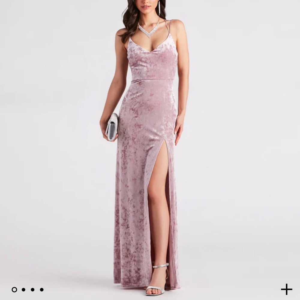Windsor velvet dress